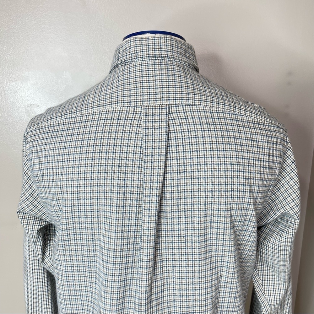 Vintage Mens Casual Plaid Flannel Shirt Size Small - Picture 6 of 16